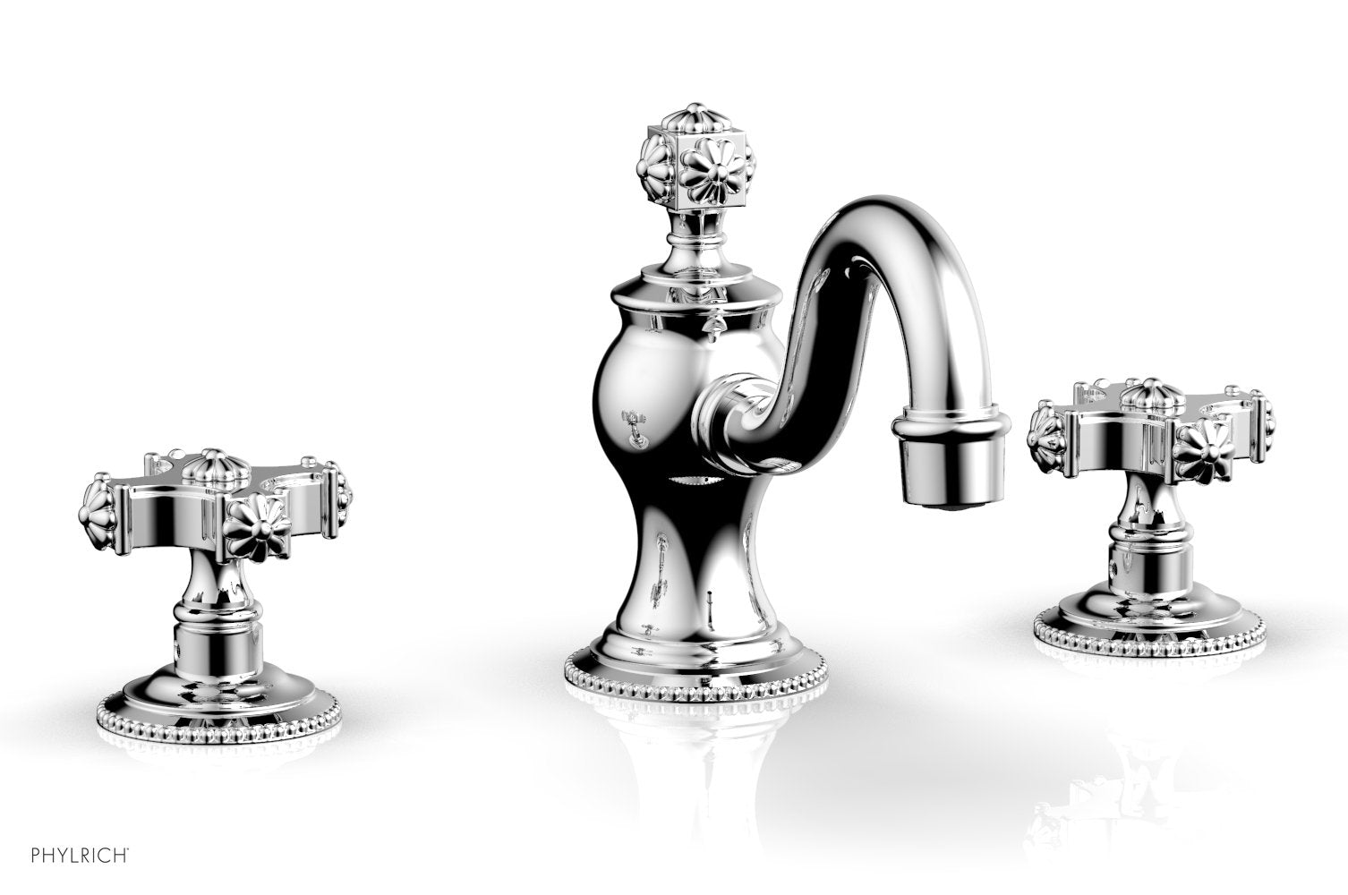 polished chrome faucet