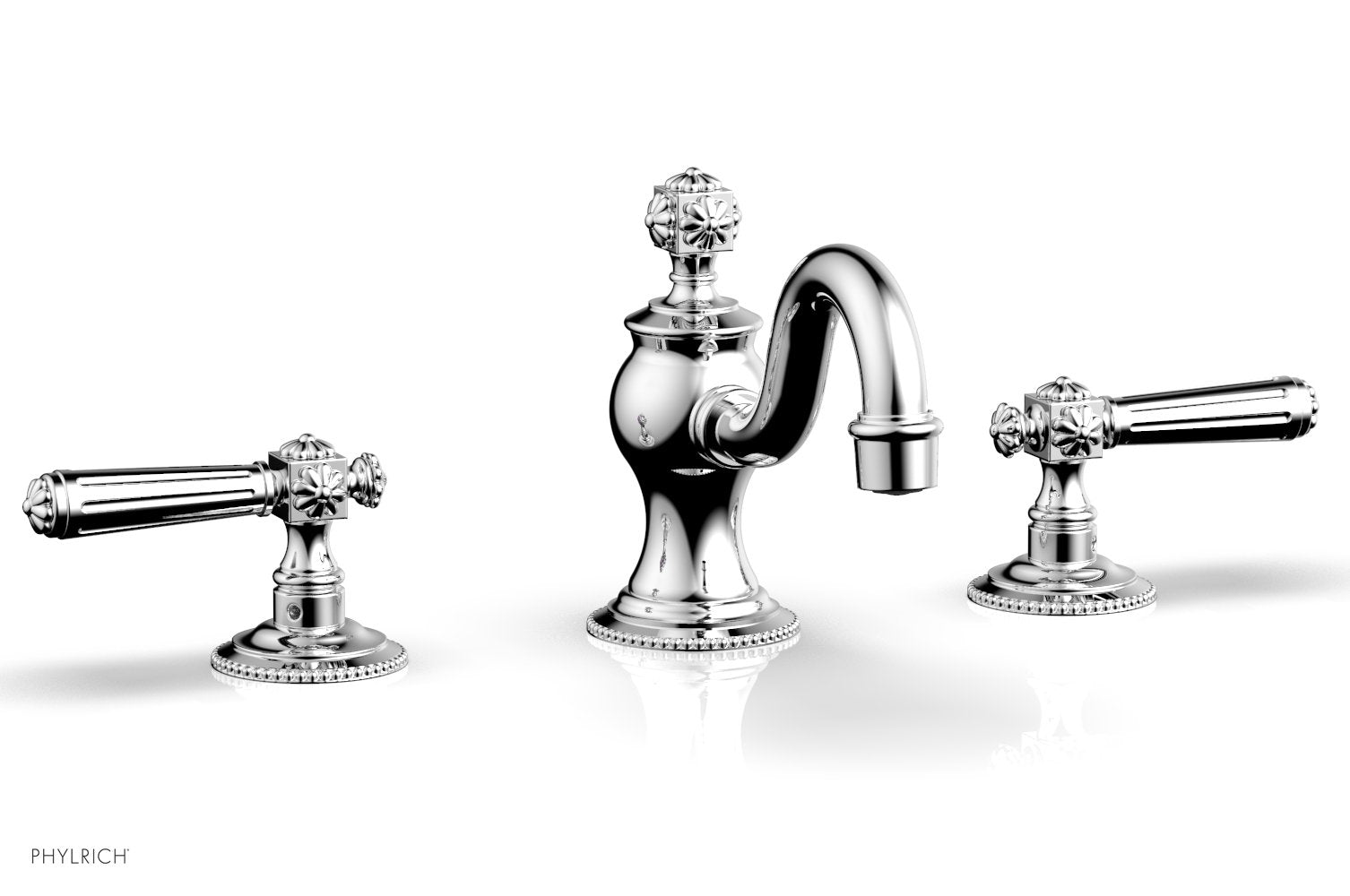 polished chrome faucet