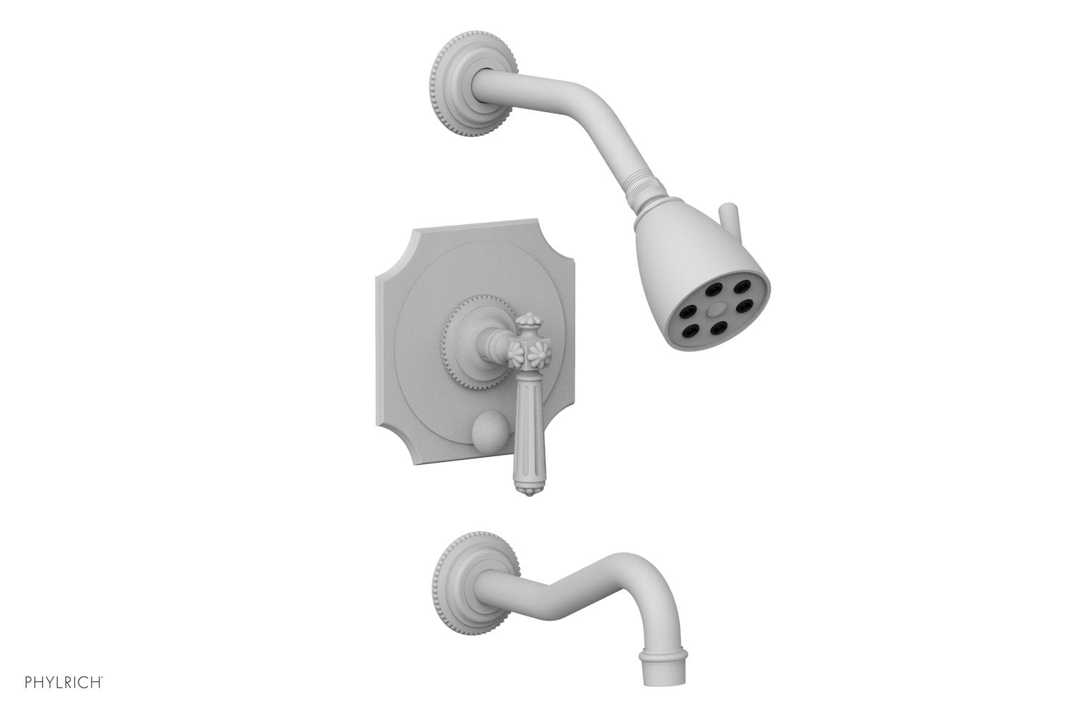 Phylrich MARVELLE Pressure Balance Tub and Shower Set - Lever Handle