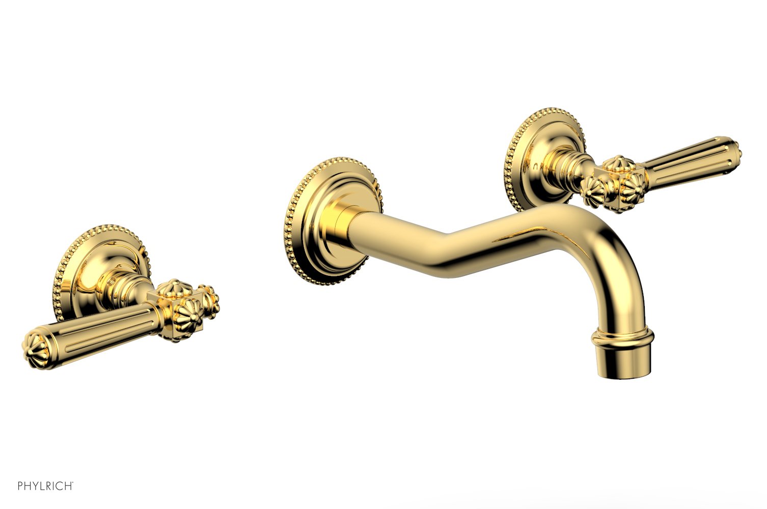 Phylrich MARVELLE Wall Tub Set - Lever Handles
