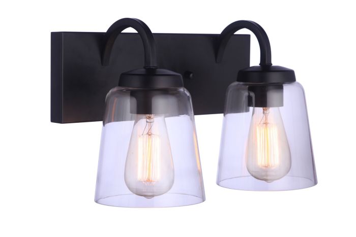 flat black wall sconces