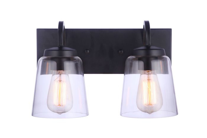 flat black wall sconces