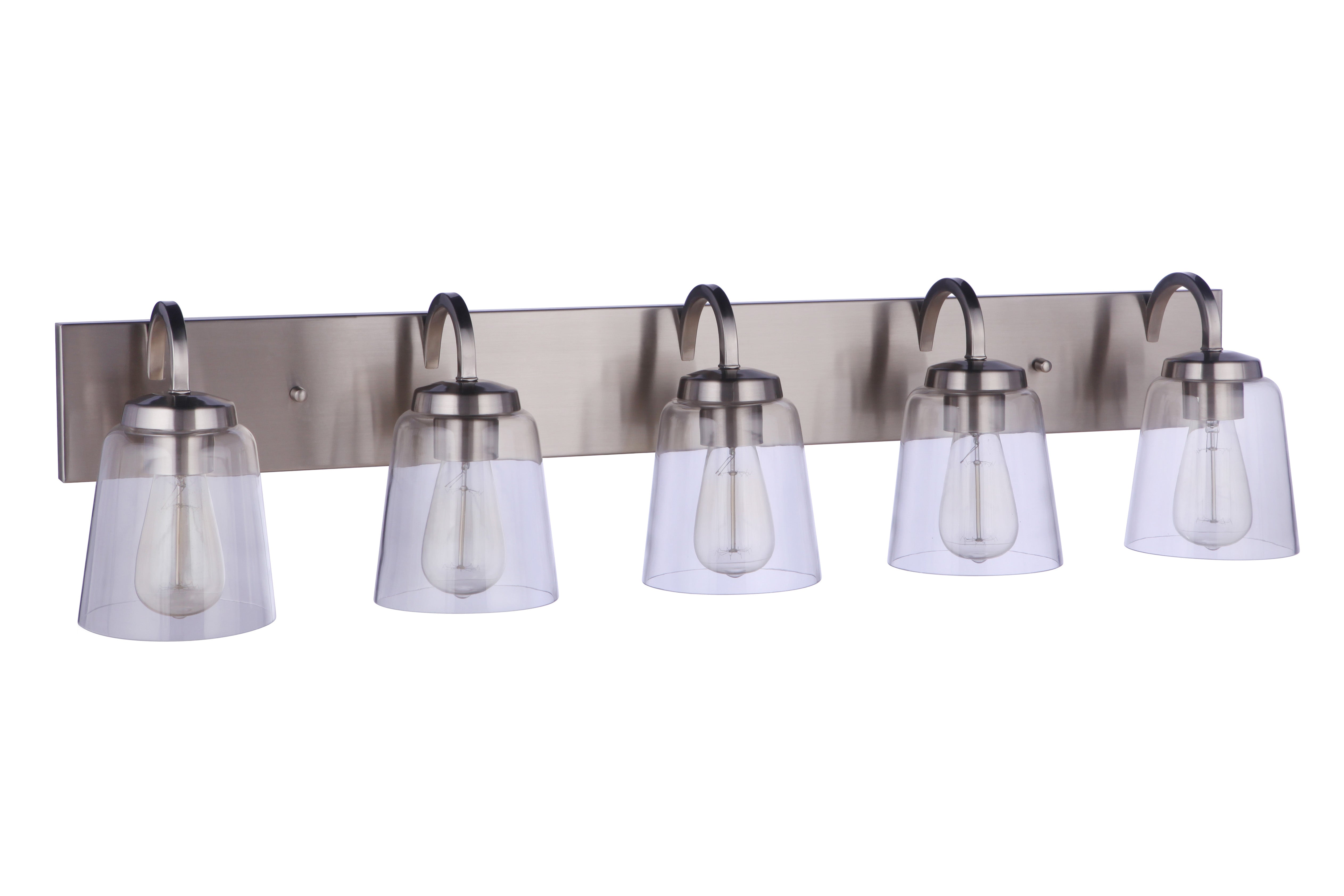 brushed polished nickel wall sconces