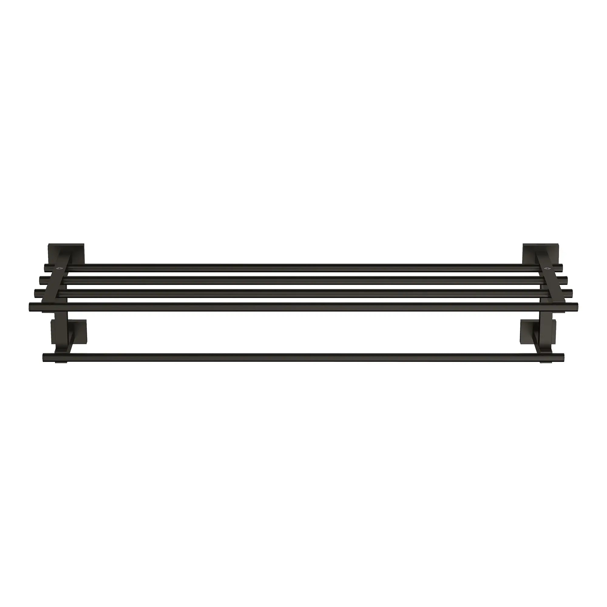 matte black towel rack