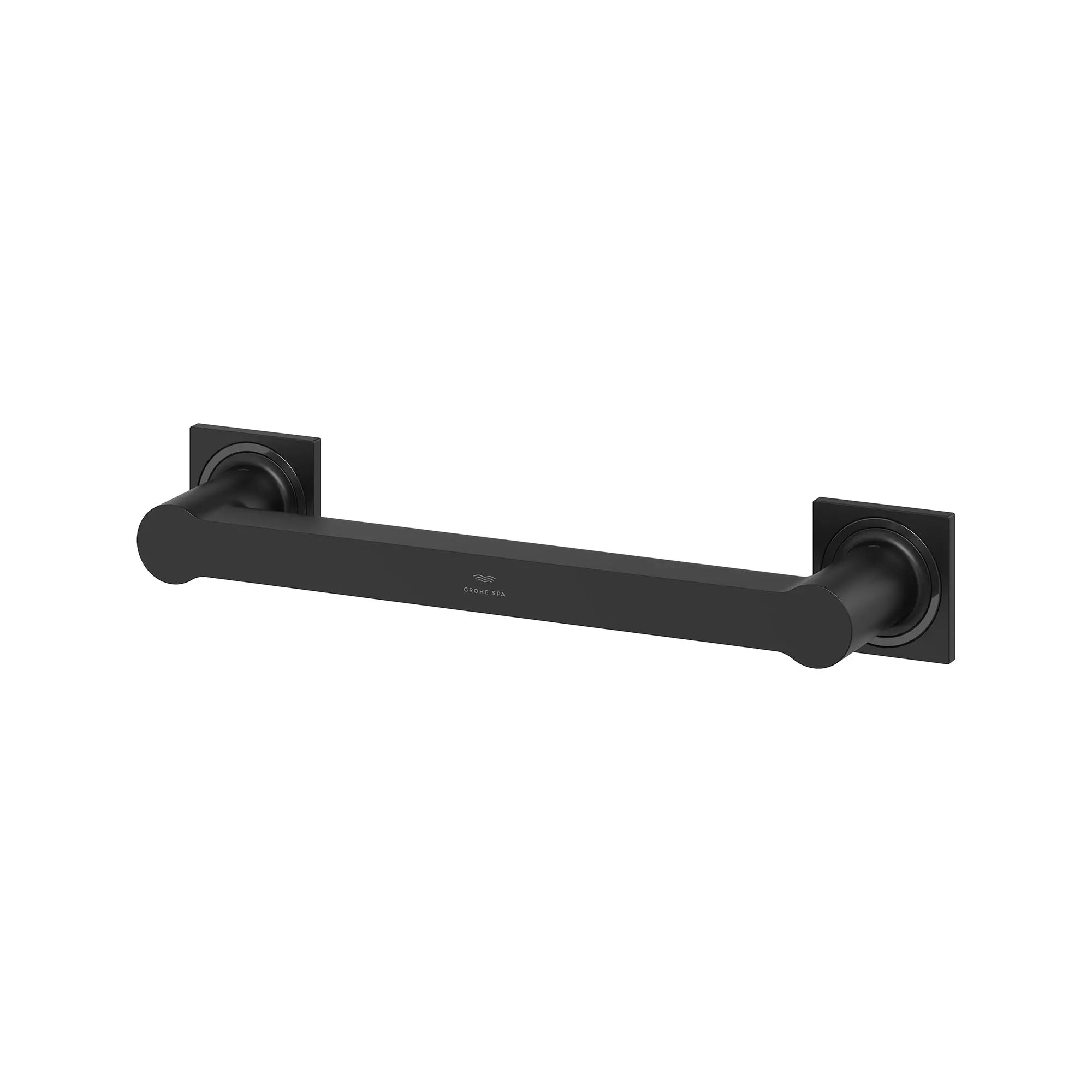 matte black grab bar