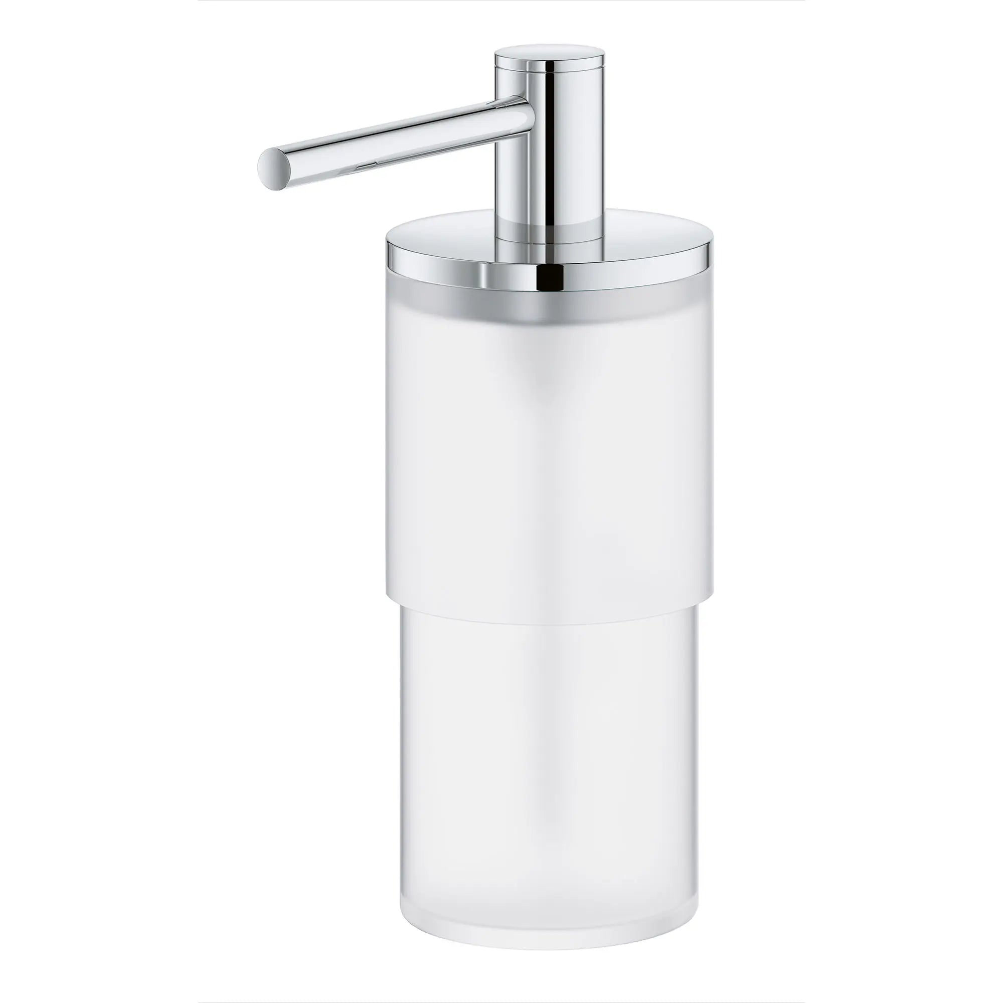 chrome soap dispenser