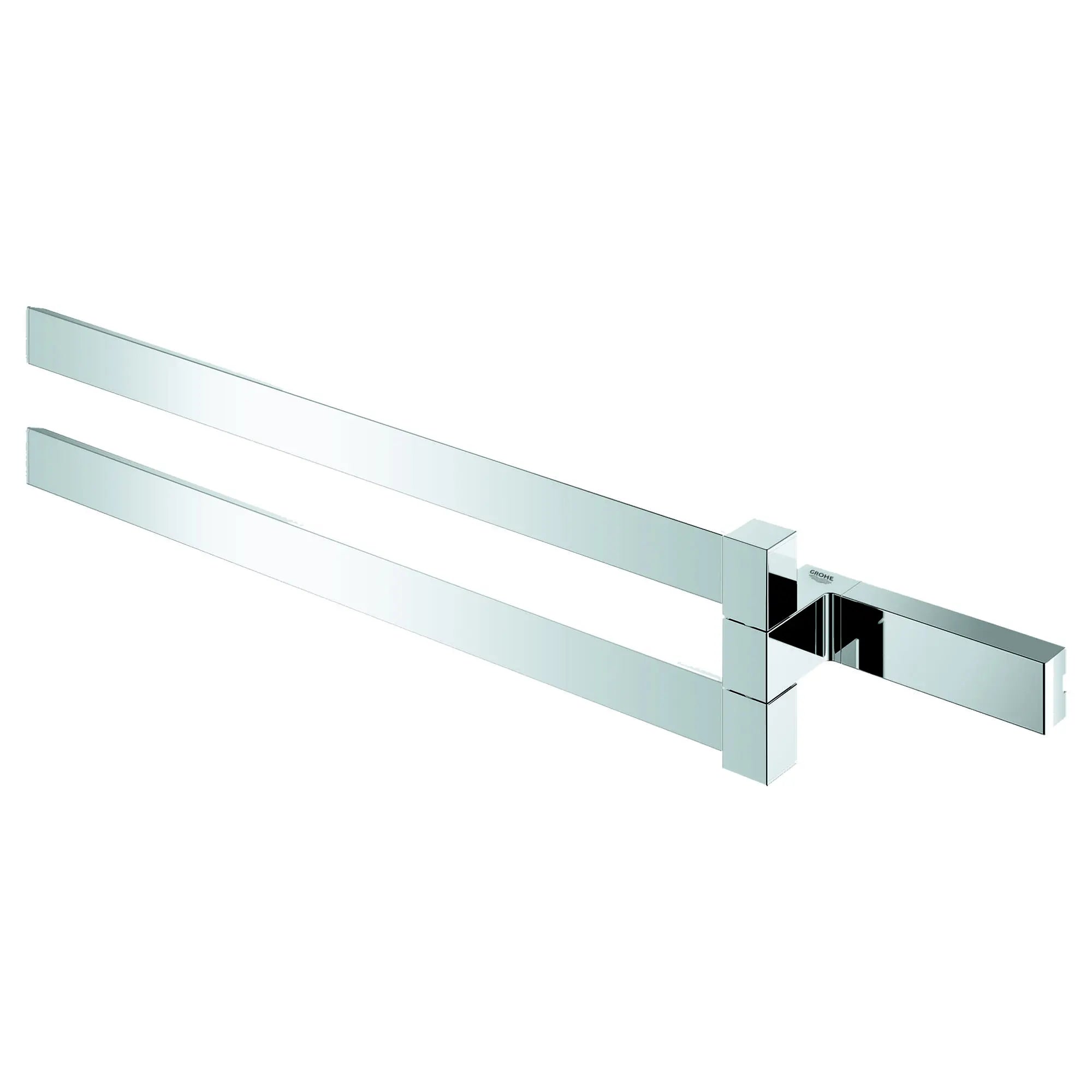 chrome towel bar