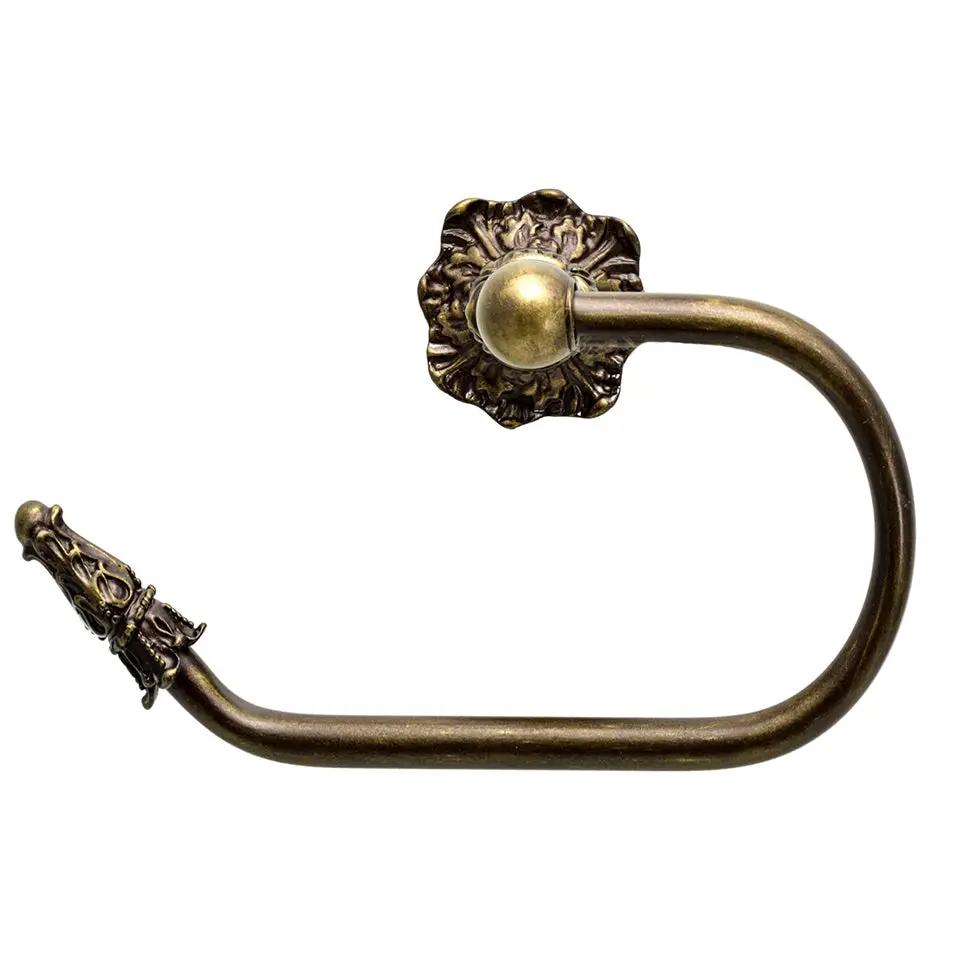 Carpe Diem Acanthus Swing Tissue Smooth Ring Left Renaissance Style by Carpe Diem