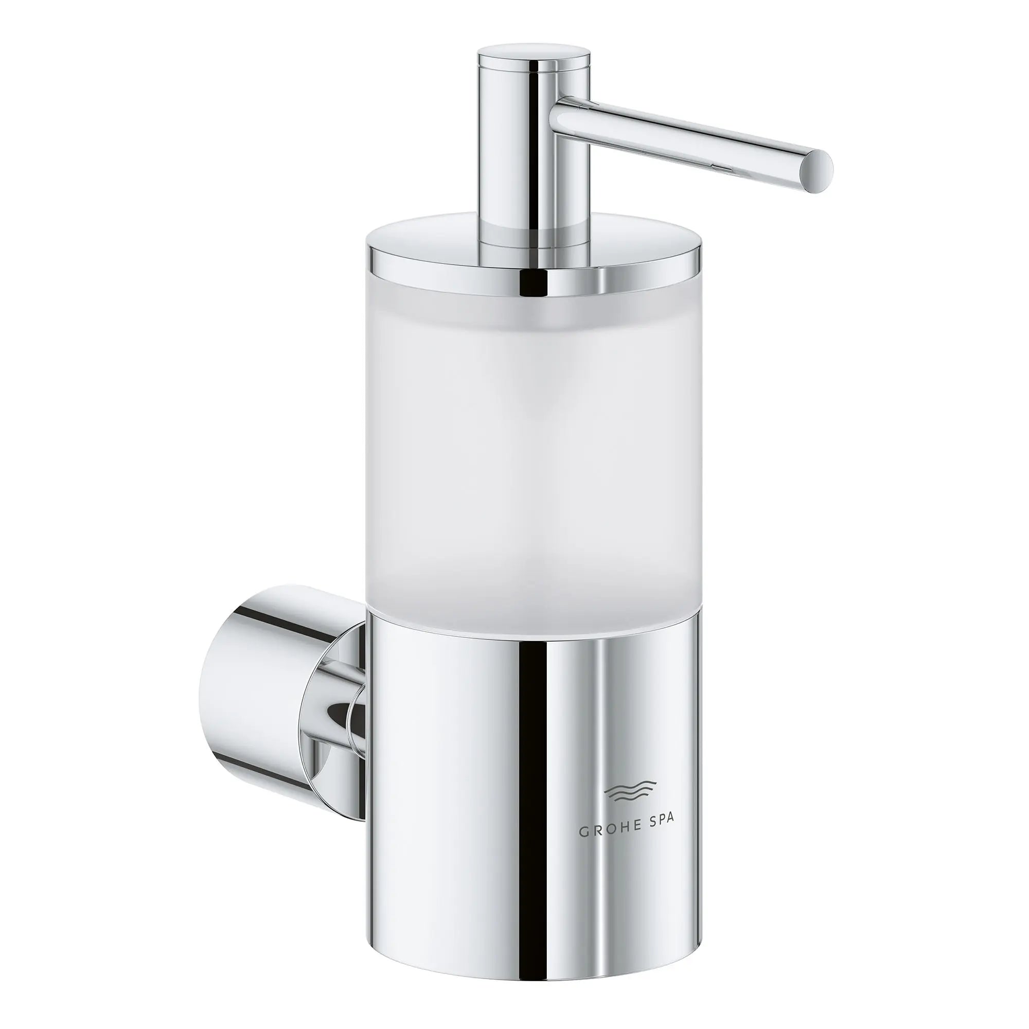chrome soap dispenser
