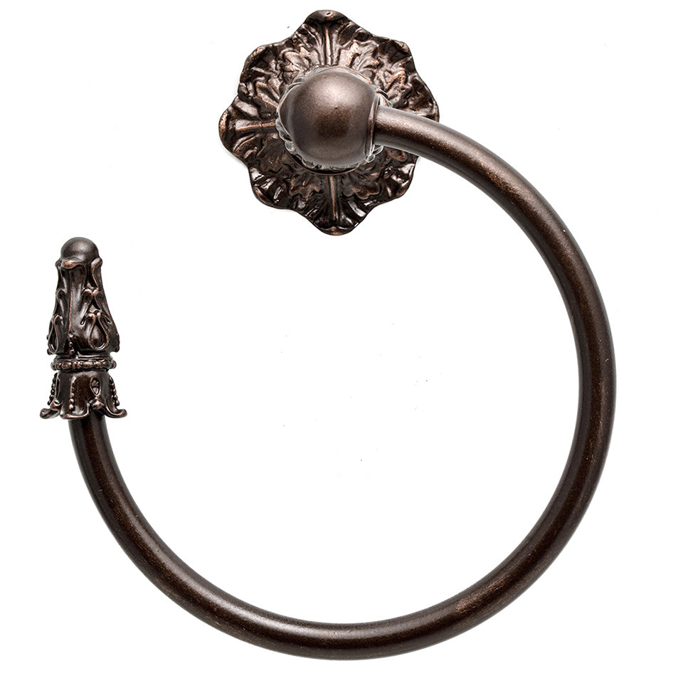 Carpe Diem Acanthus Swing Towel Smooth Ring Left Renaissance Style
