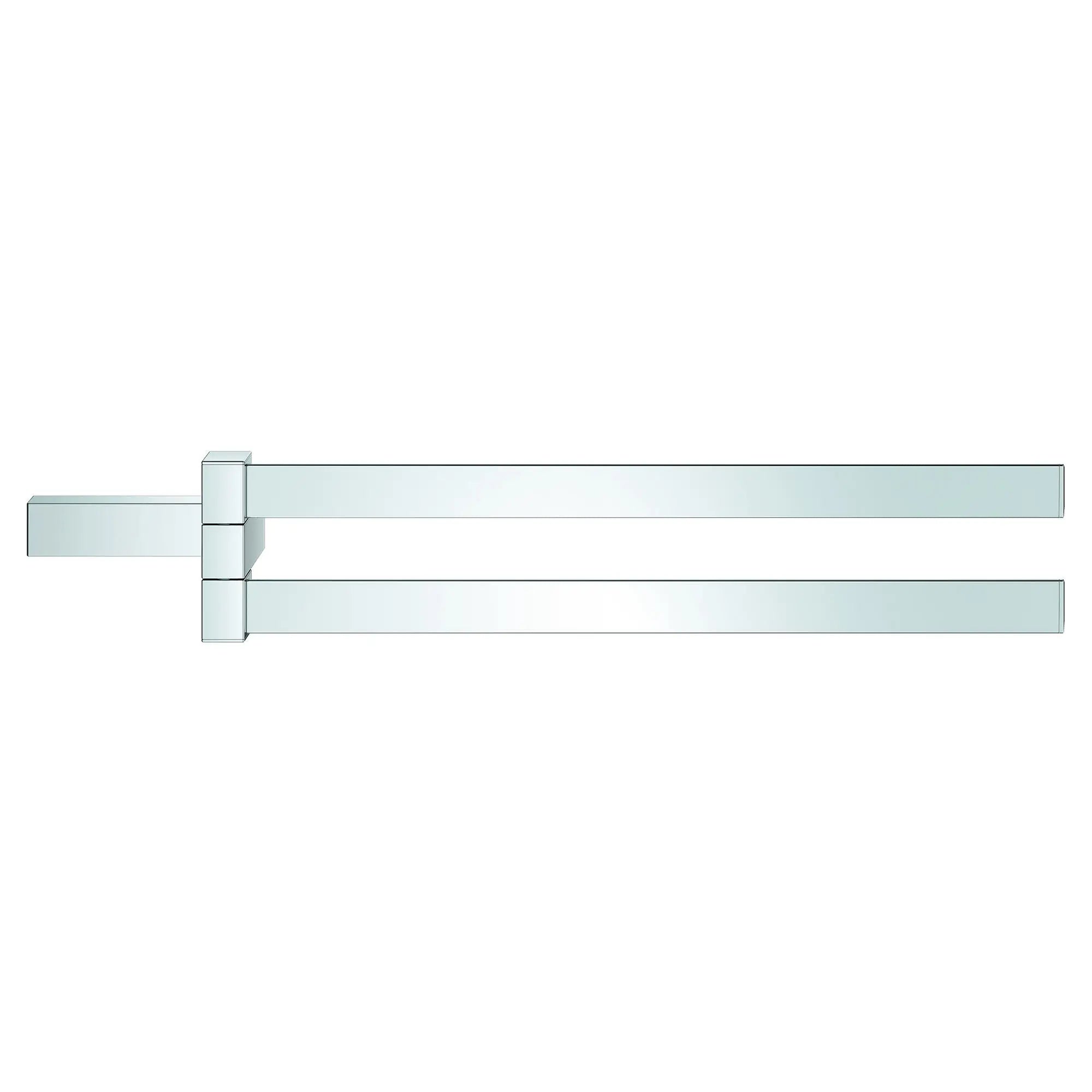 chrome towel bar