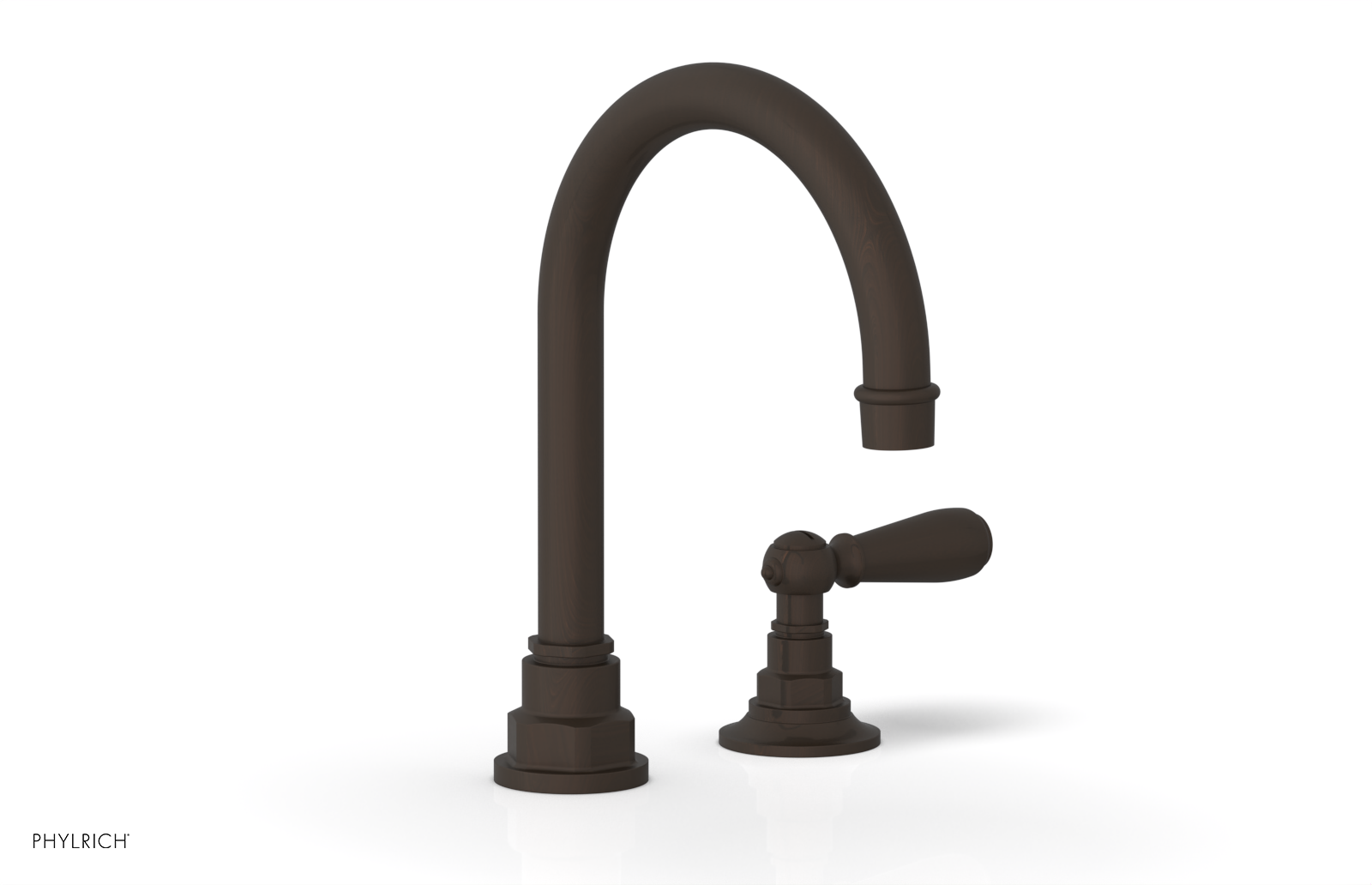 Phylrich Jamestown High Spout Single Handle Faucet with Lever Handle