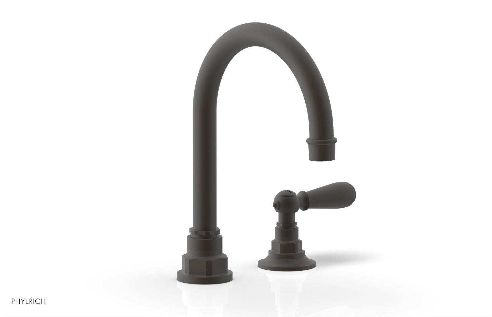 Phylrich Jamestown High Spout Single Handle Faucet with Lever Handle