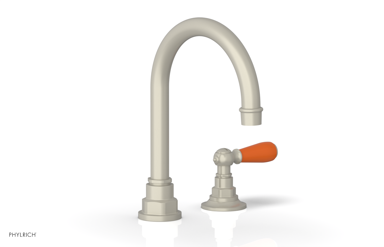 Phylrich Jamestown High Spout Single Handle Faucet with Lever Handle