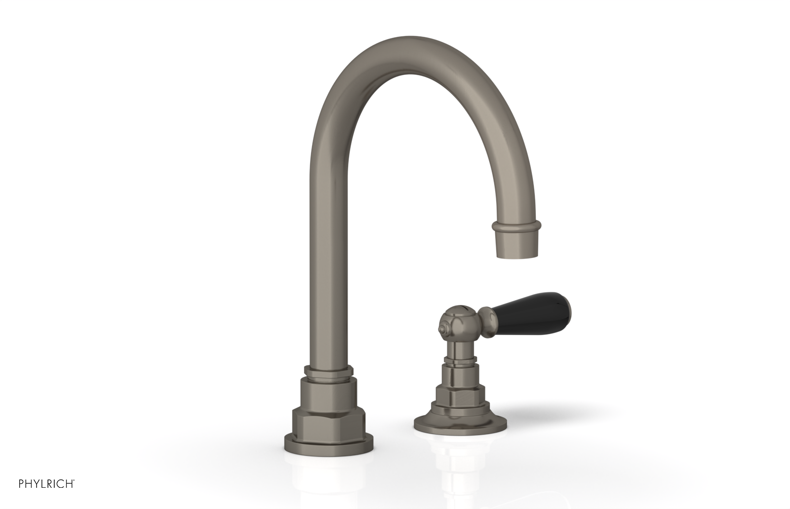Phylrich Jamestown High Spout Single Handle Faucet with Lever Handle
