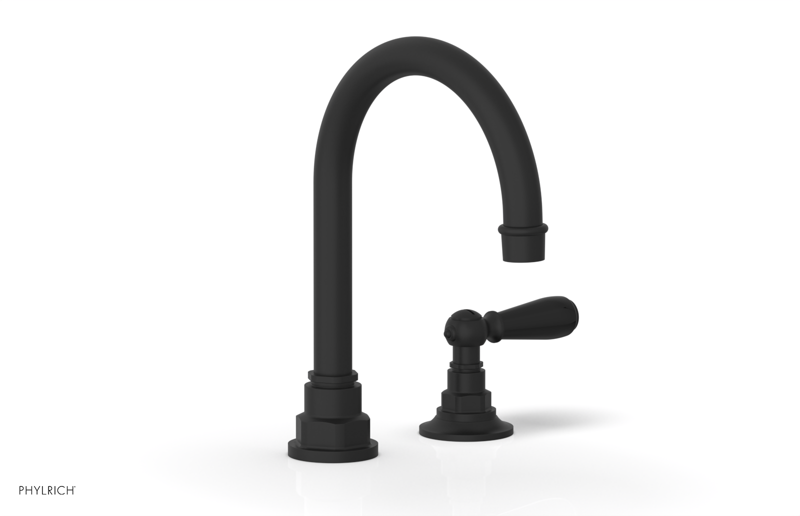 Phylrich Jamestown High Spout Single Handle Faucet with Lever Handle