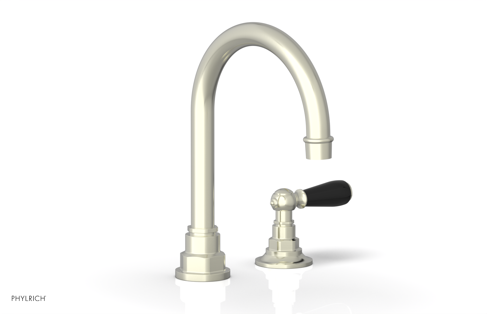 Phylrich Jamestown High Spout Single Handle Faucet with Lever Handle