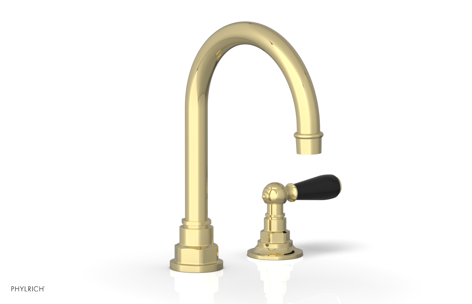 Phylrich Jamestown High Spout Single Handle Faucet with Lever Handle