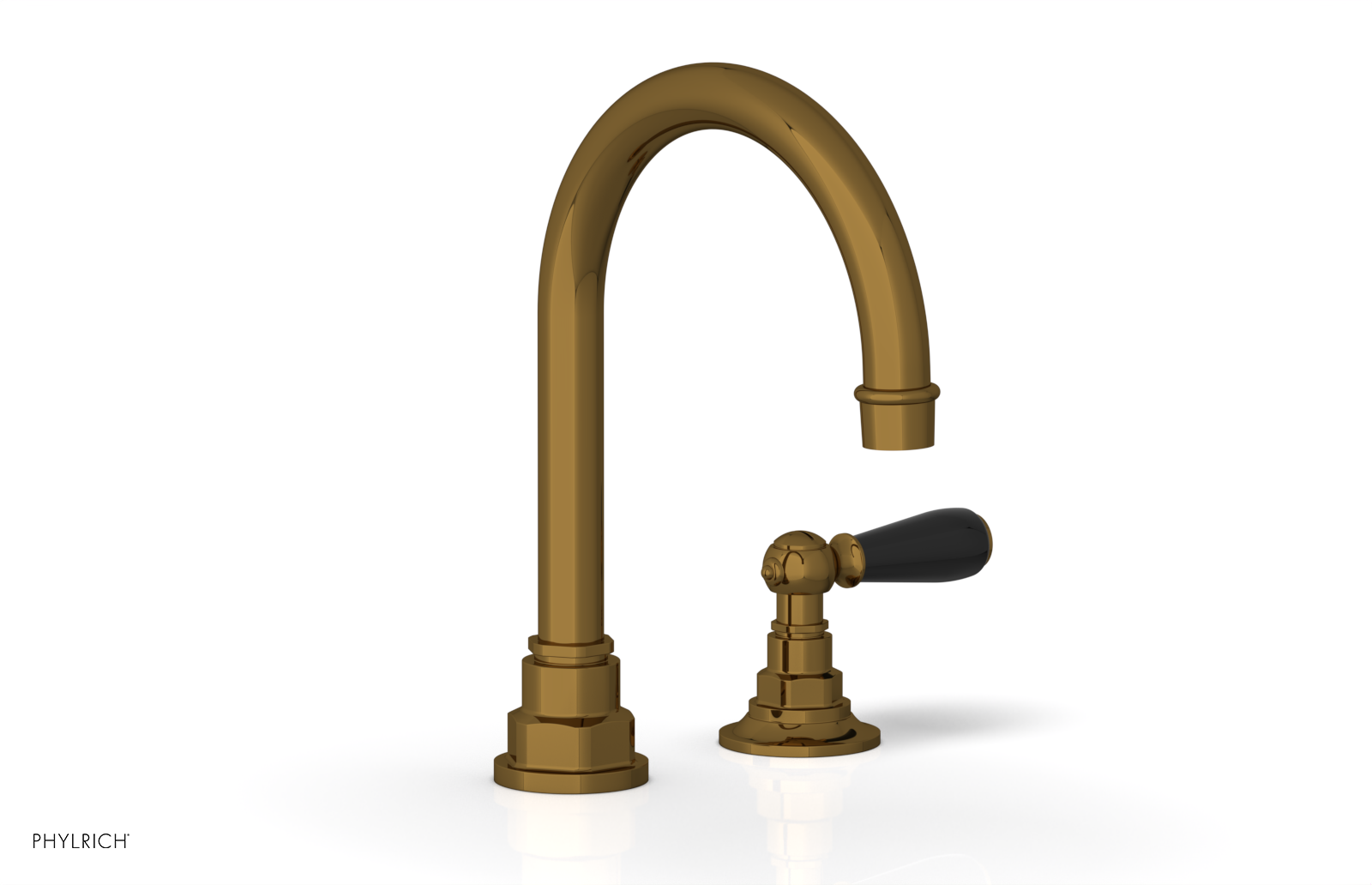 Phylrich Jamestown High Spout Single Handle Faucet with Lever Handle
