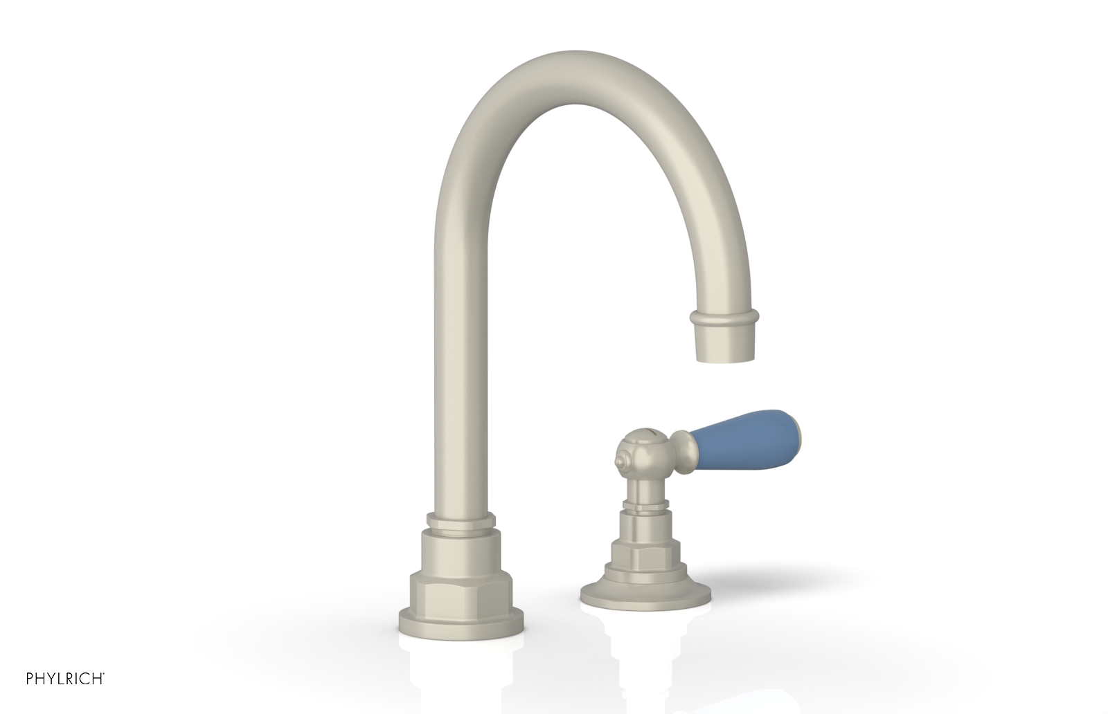 Phylrich Jamestown High Spout Single Handle Faucet with Lever Handle