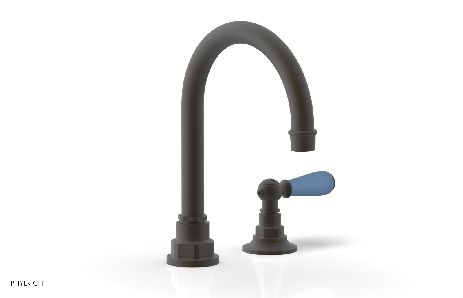 Phylrich Jamestown High Spout Single Handle Faucet with Lever Handle