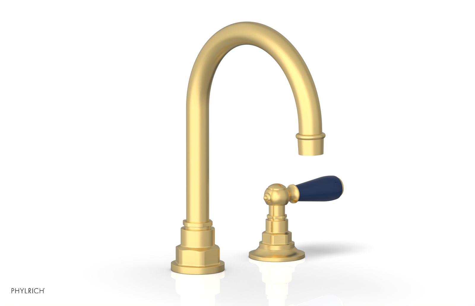 Phylrich Jamestown High Spout Single Handle Faucet with Lever Handle