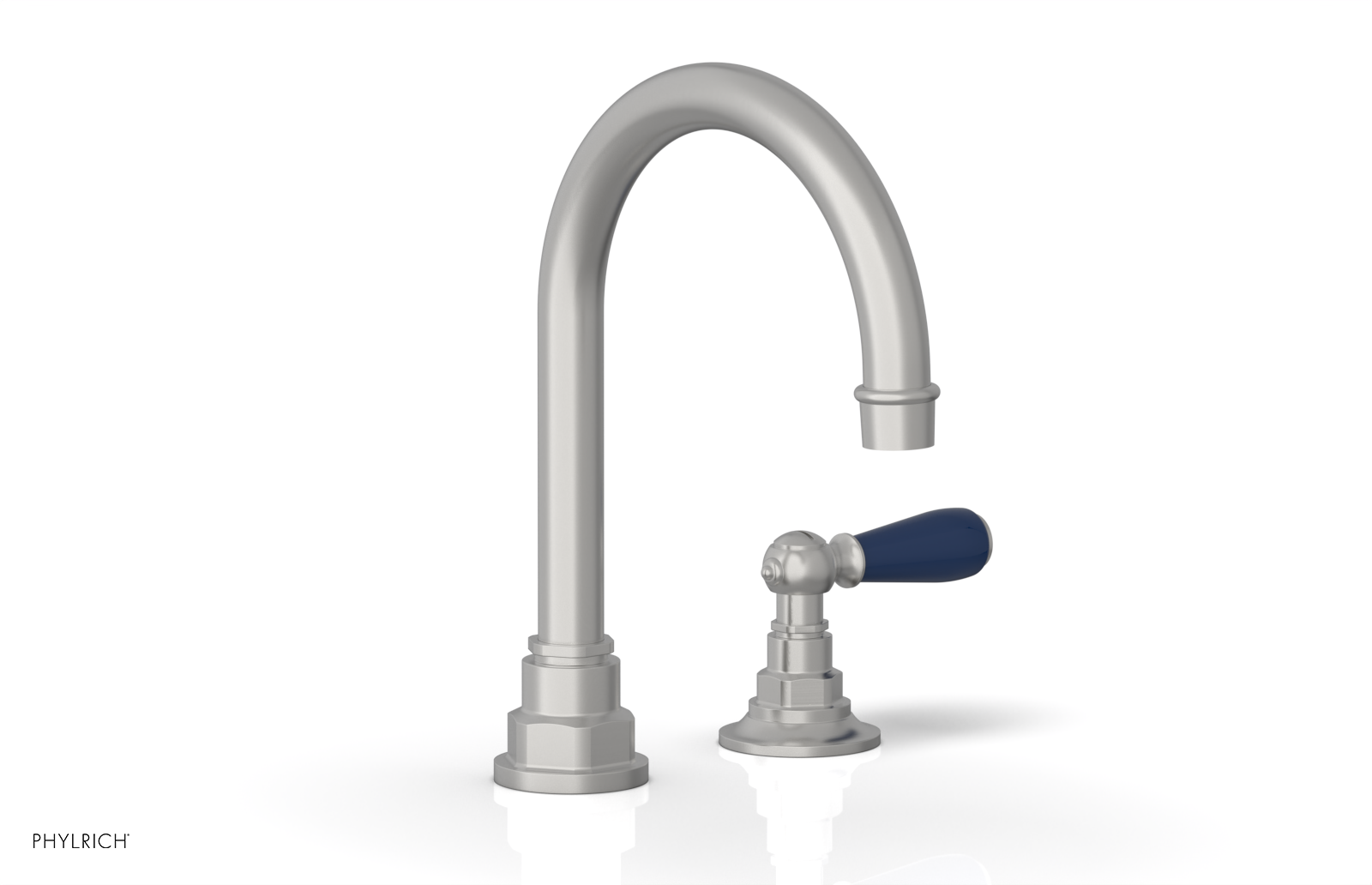 Phylrich Jamestown High Spout Single Handle Faucet with Lever Handle