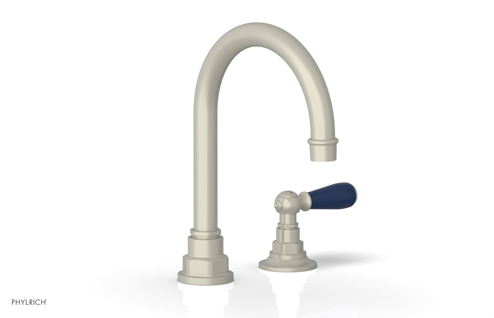 Phylrich Jamestown High Spout Single Handle Faucet with Lever Handle