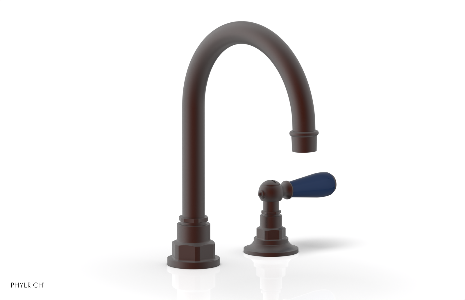 Phylrich Jamestown High Spout Single Handle Faucet with Lever Handle