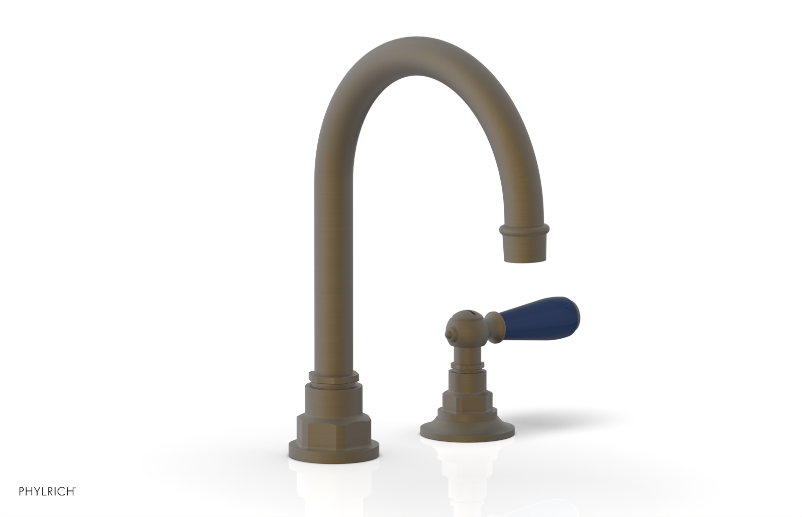 Phylrich Jamestown High Spout Single Handle Faucet with Lever Handle