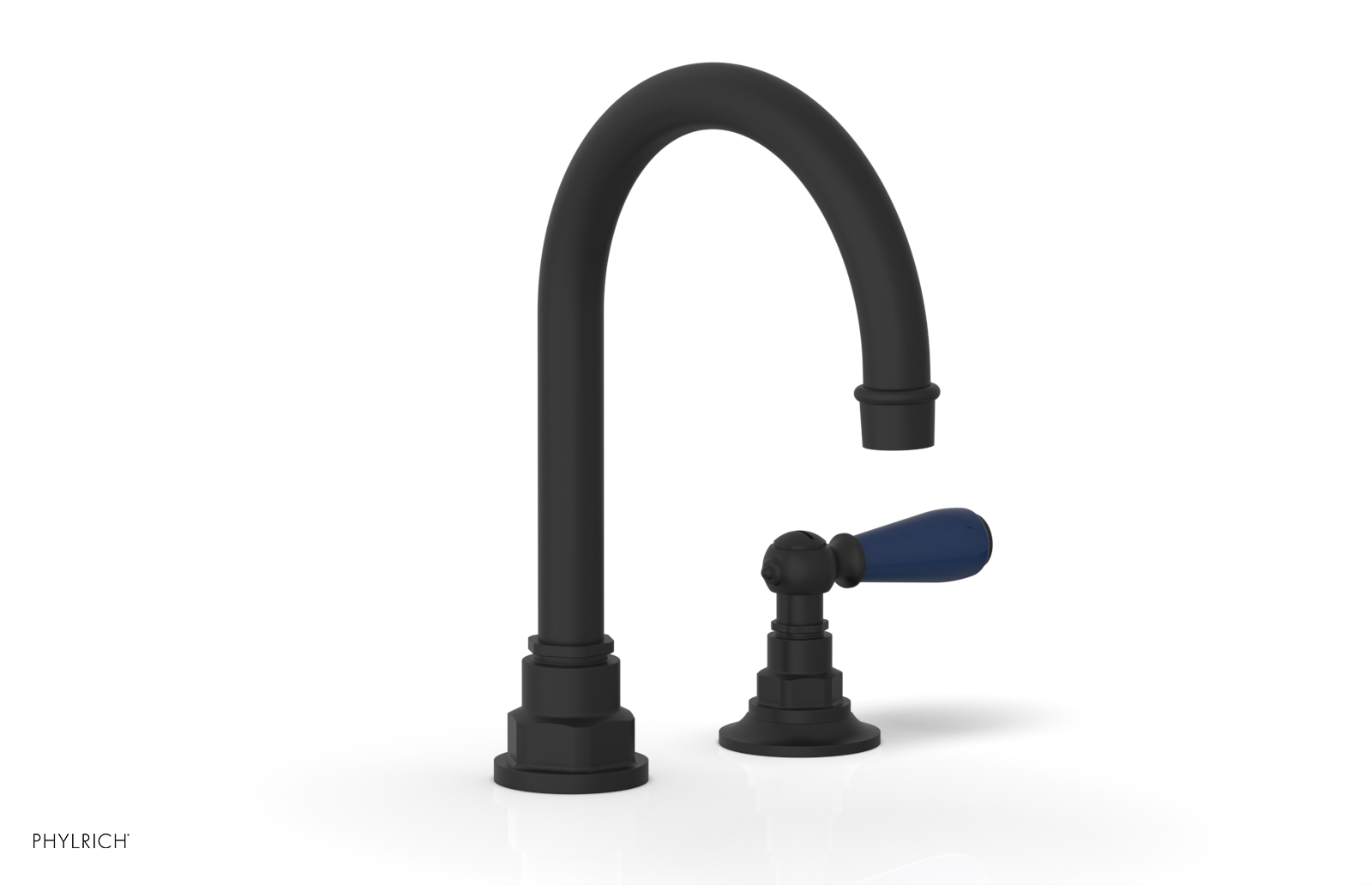 Phylrich Jamestown High Spout Single Handle Faucet with Lever Handle