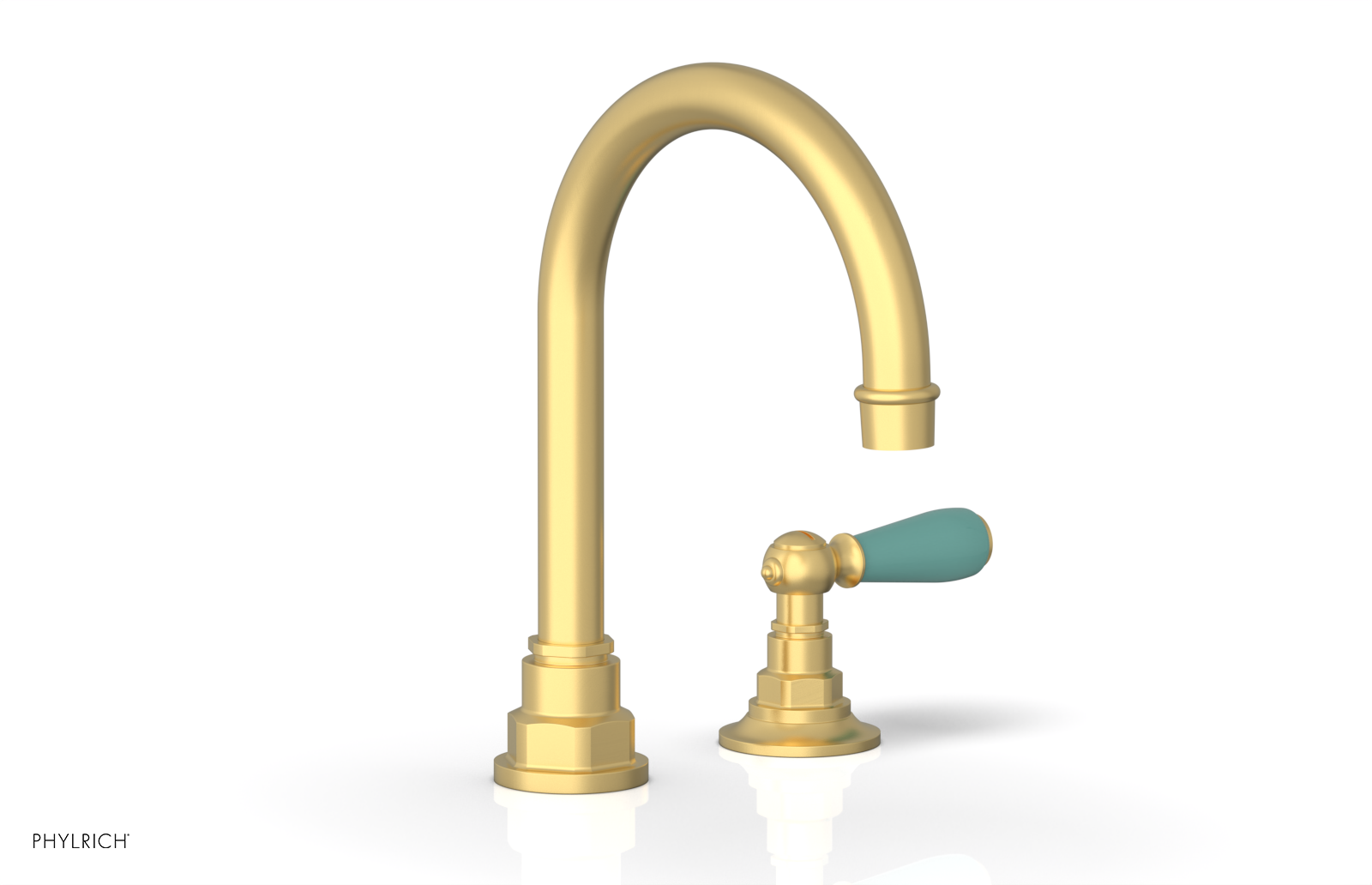 Phylrich Jamestown High Spout Single Handle Faucet with Lever Handle