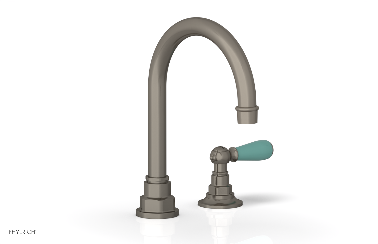 Phylrich Jamestown High Spout Single Handle Faucet with Lever Handle