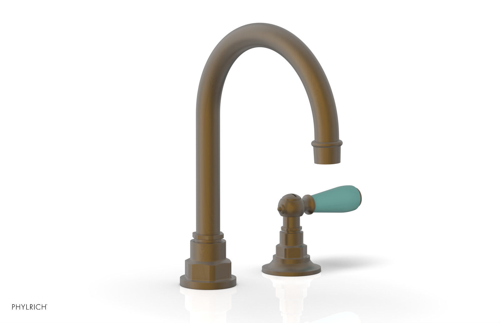 Phylrich Jamestown High Spout Single Handle Faucet with Lever Handle