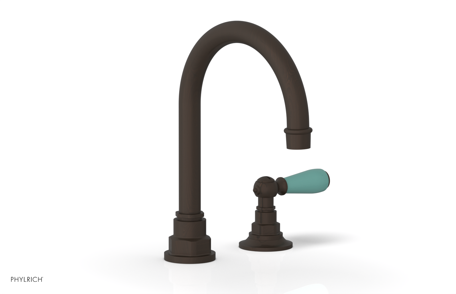 Phylrich Jamestown High Spout Single Handle Faucet with Lever Handle