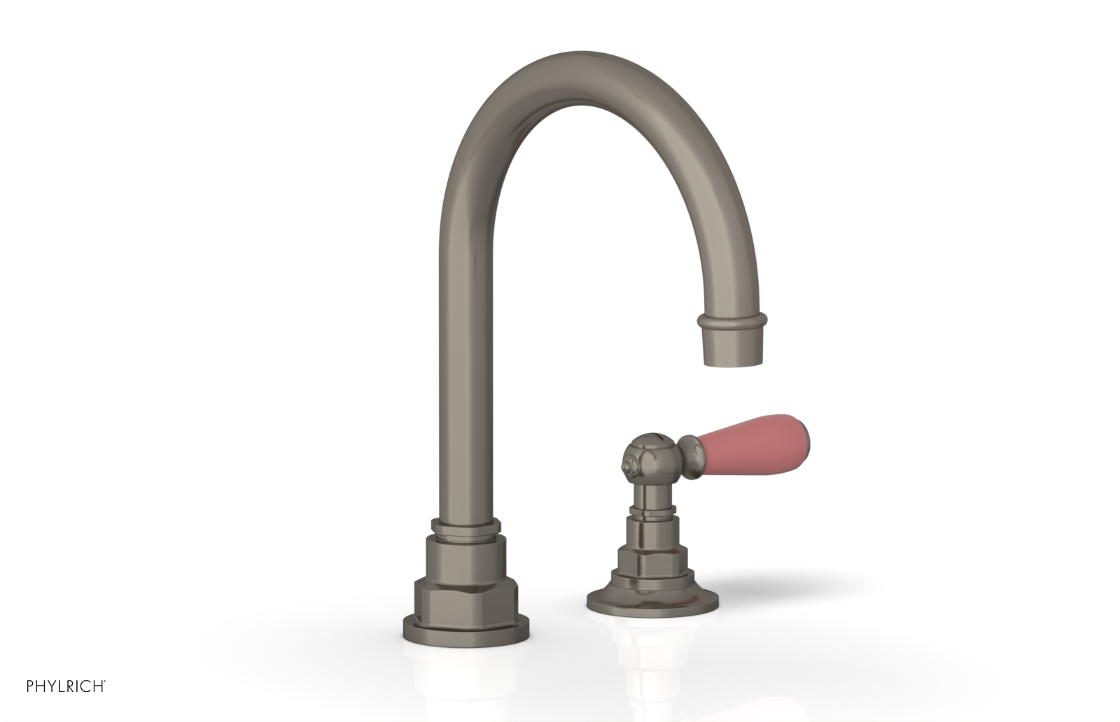 Phylrich Jamestown High Spout Single Handle Faucet with Lever Handle