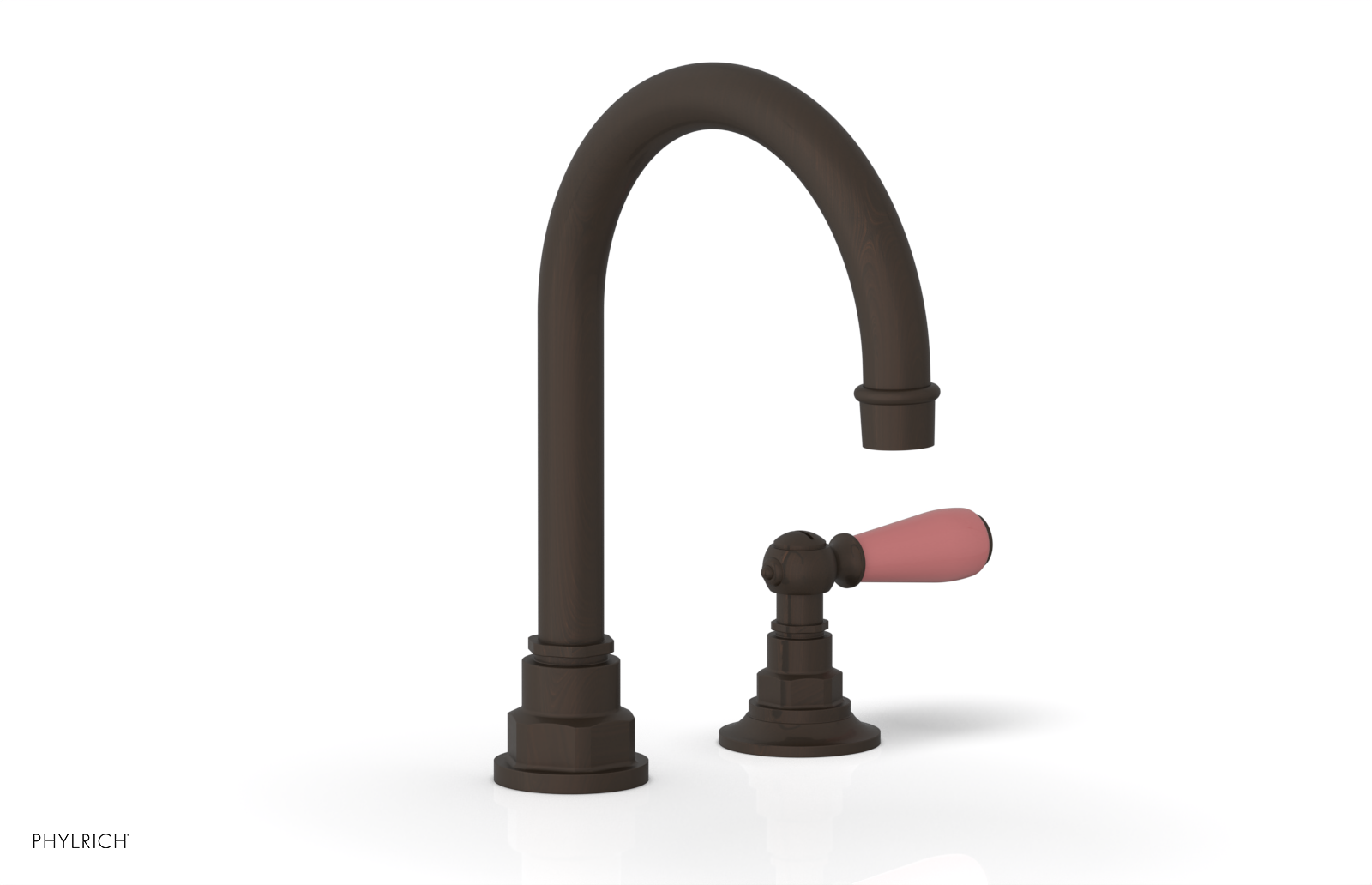Phylrich Jamestown High Spout Single Handle Faucet with Lever Handle