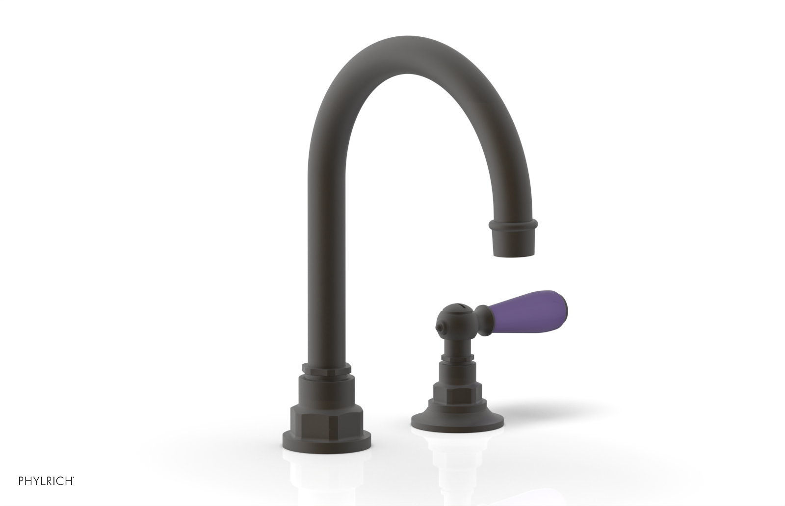 Phylrich Jamestown High Spout Single Handle Faucet with Lever Handle