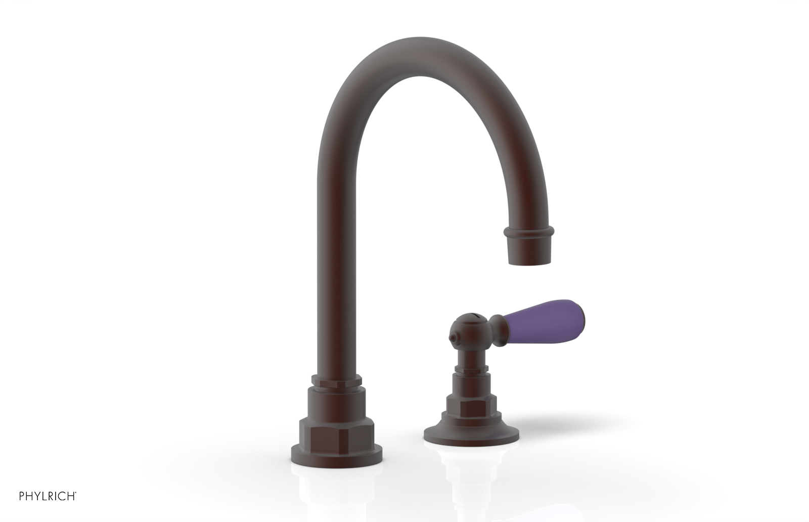 Phylrich Jamestown High Spout Single Handle Faucet with Lever Handle