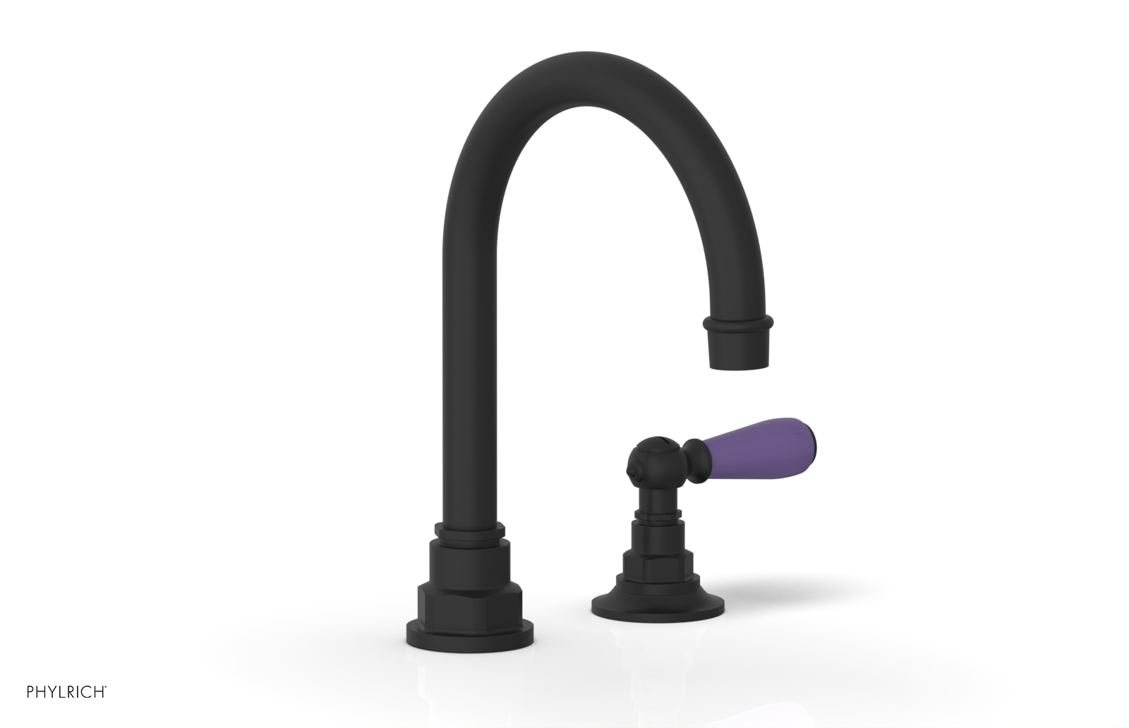 Phylrich Jamestown High Spout Single Handle Faucet with Lever Handle