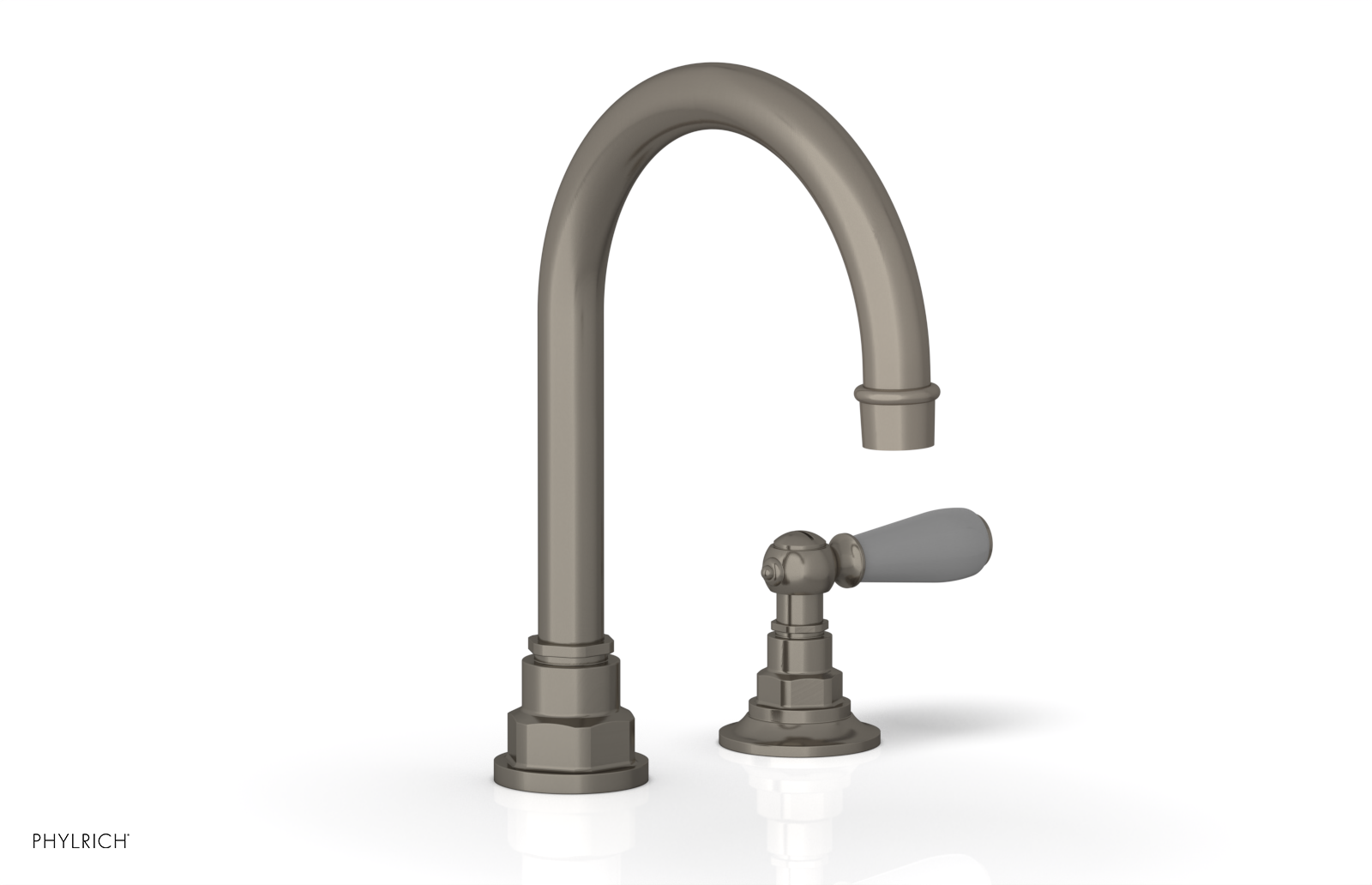Phylrich Jamestown High Spout Single Handle Faucet with Lever Handle