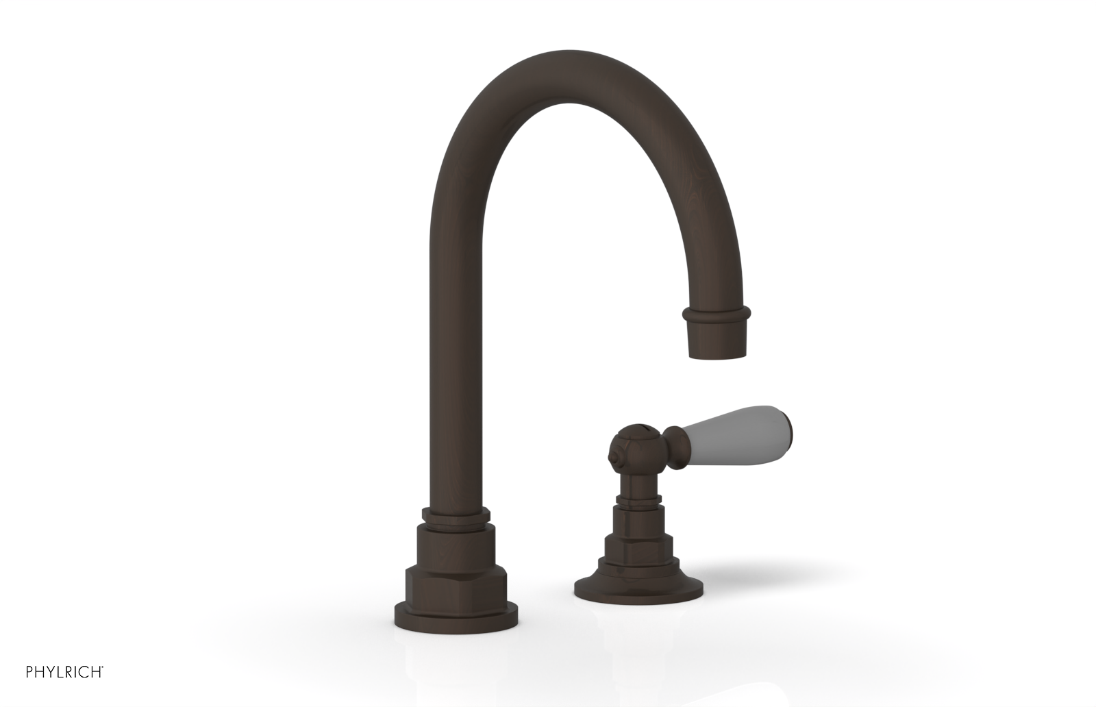 Phylrich Jamestown High Spout Single Handle Faucet with Lever Handle