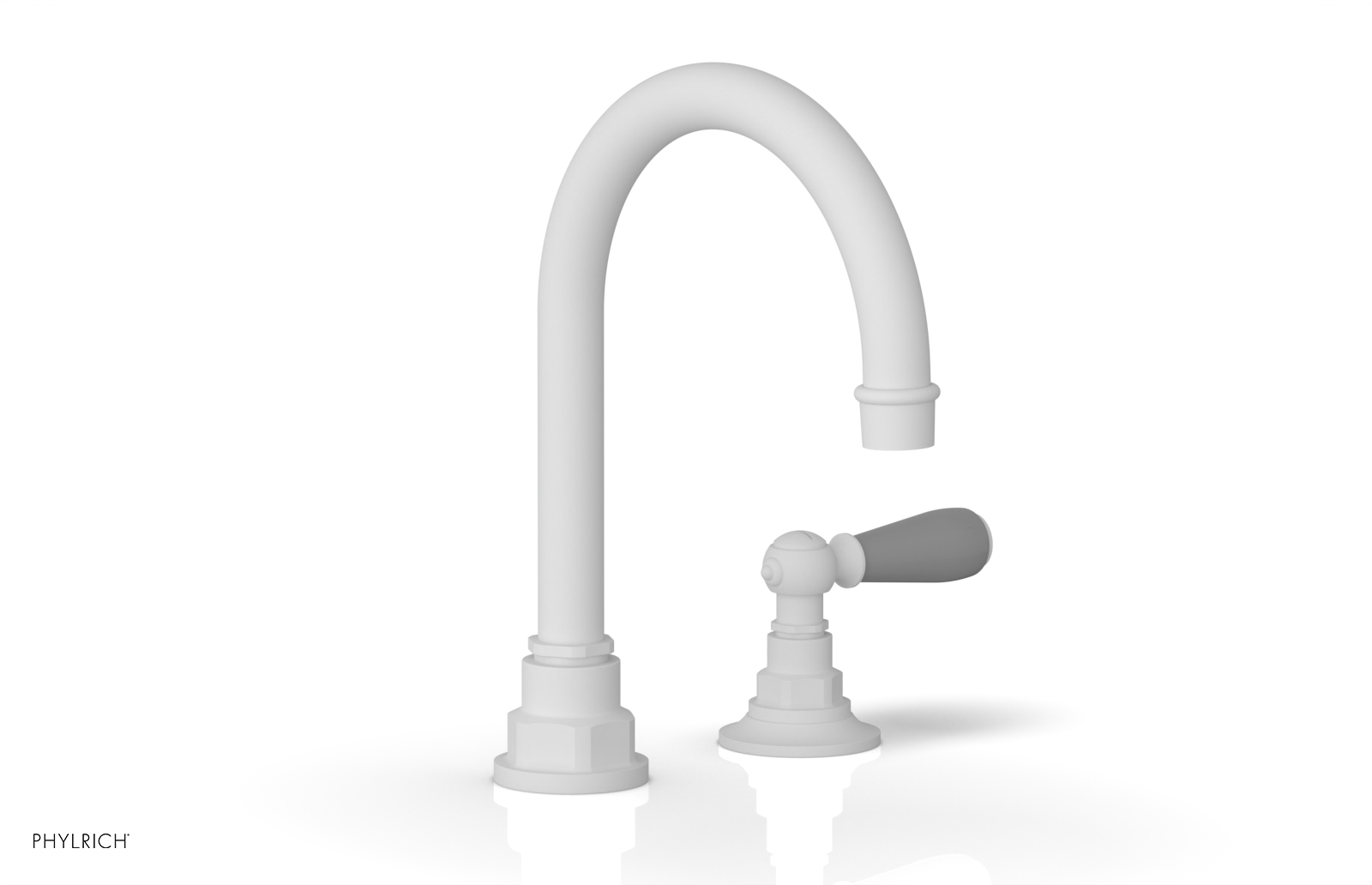 Phylrich Jamestown High Spout Single Handle Faucet with Lever Handle