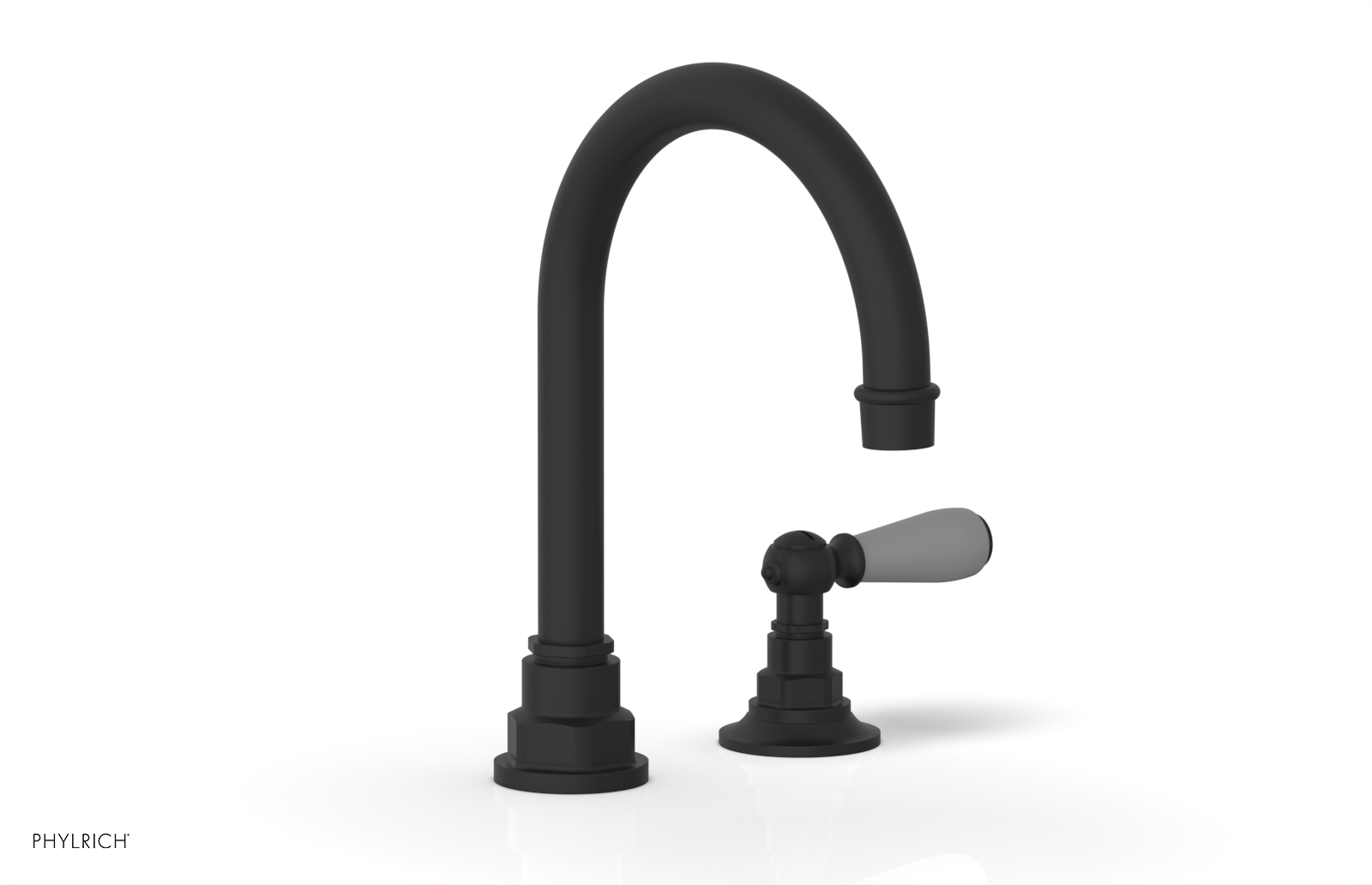 Phylrich Jamestown High Spout Single Handle Faucet with Lever Handle