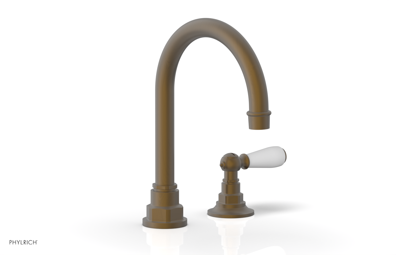 Phylrich Jamestown High Spout Single Handle Faucet with Lever Handle