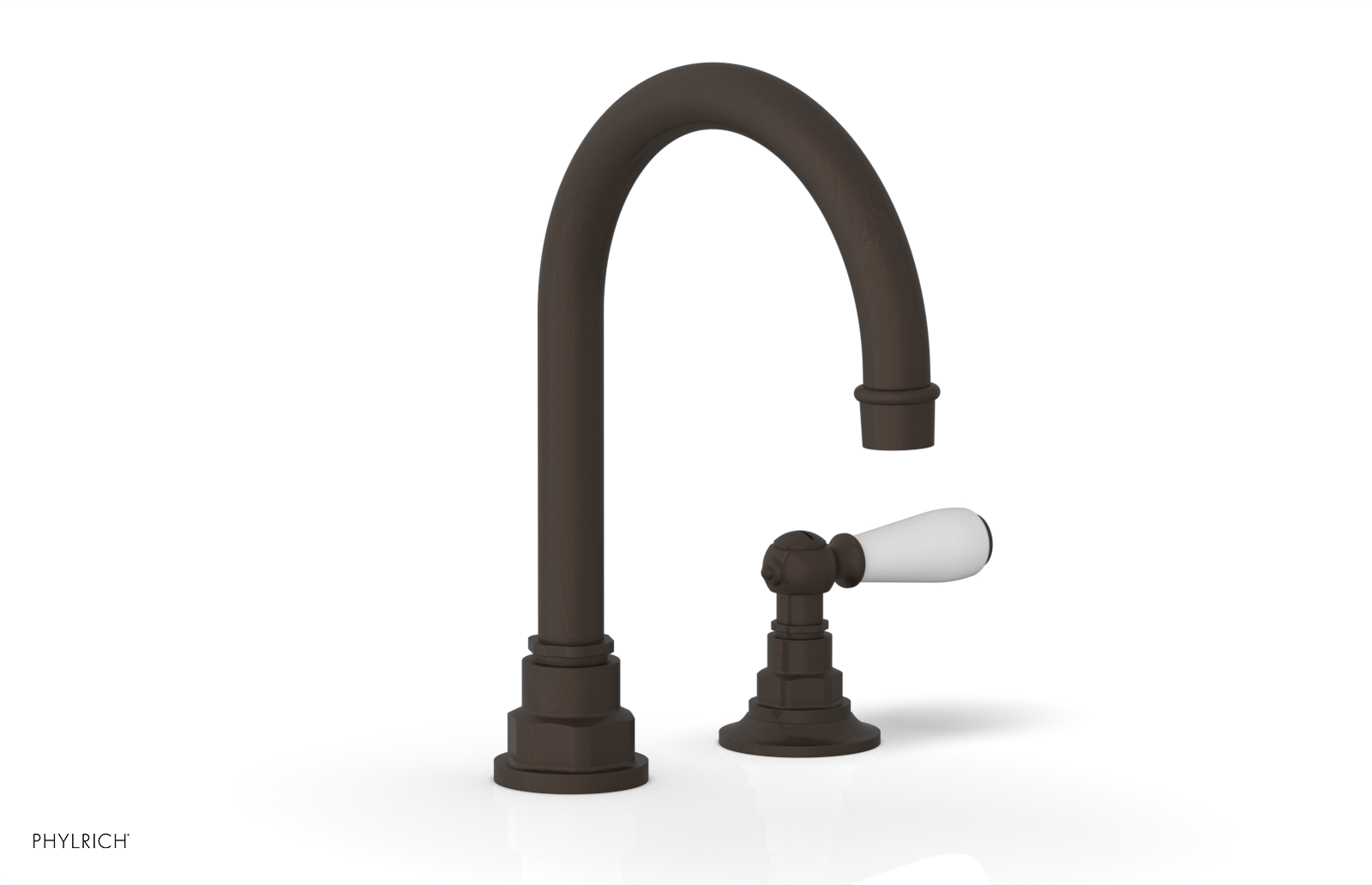 Phylrich Jamestown High Spout Single Handle Faucet with Lever Handle