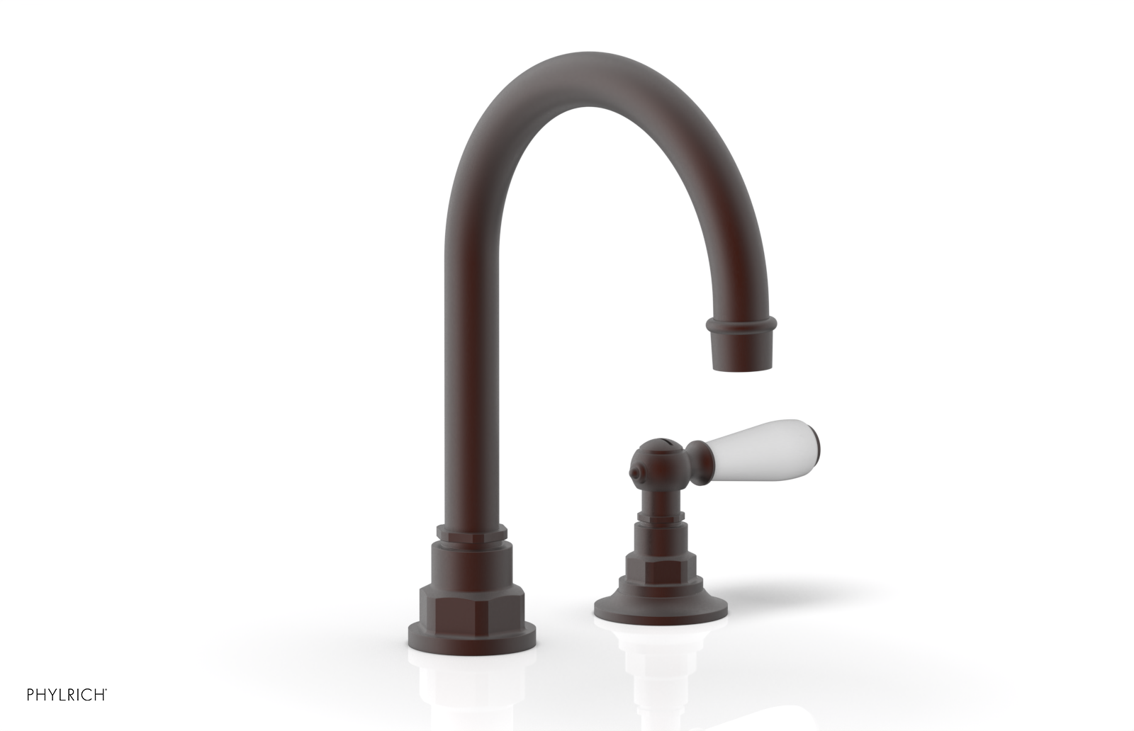 Phylrich Jamestown High Spout Single Handle Faucet with Lever Handle
