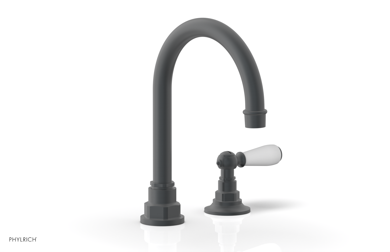 Phylrich Jamestown High Spout Single Handle Faucet with Lever Handle