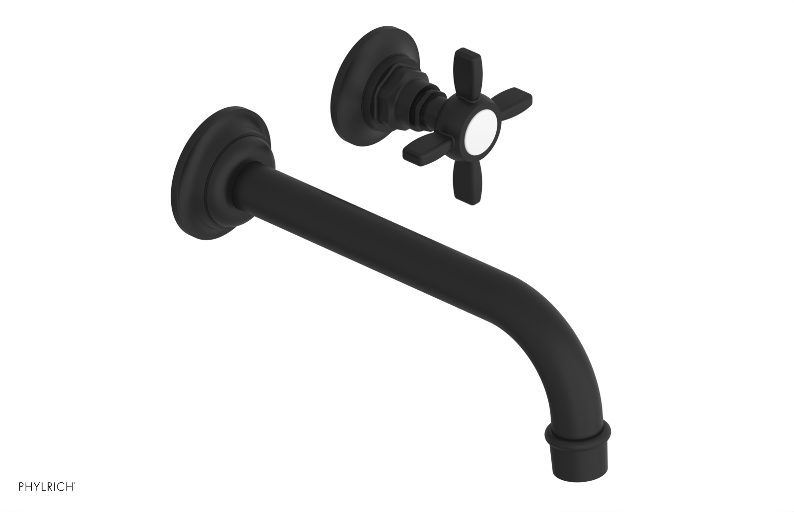 Phylrich Jamestown Single Handle Wall Lavatory Set