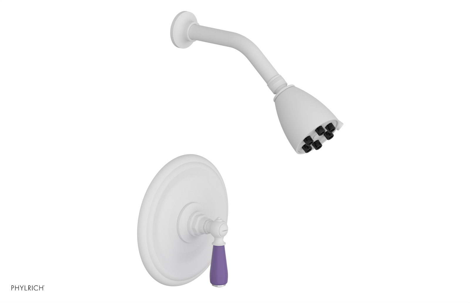 Phylrich Jamestown Pressure Balance Shower Set with Lever Handle
